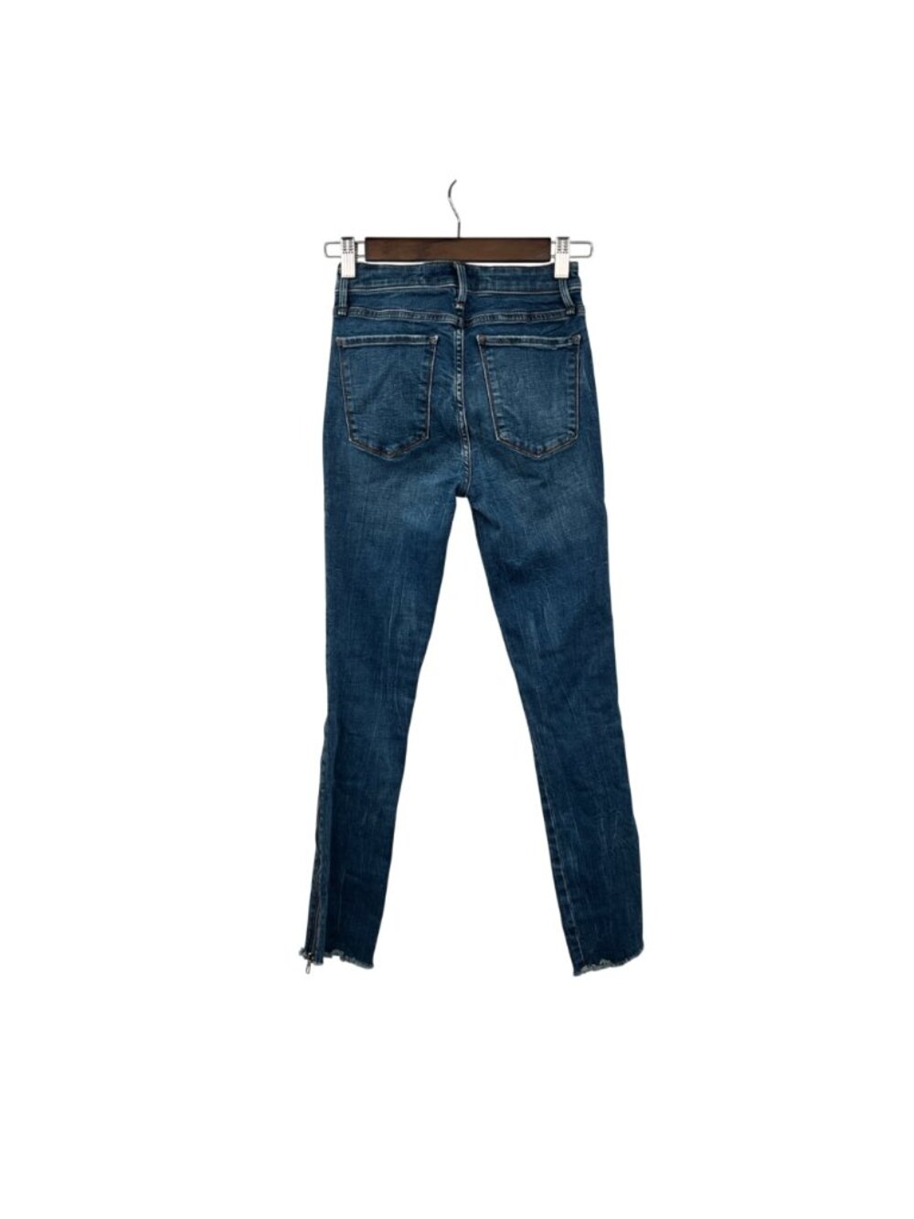 Abercrombie & Fitch Womens Super Skinny Ankle Jeans Zippers Size 00/24 - Picture 5 of 8